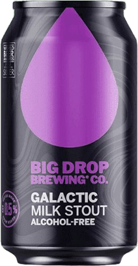 Big Drop Galactic Milk Stout Alkoholfrei - 33 cl Dose