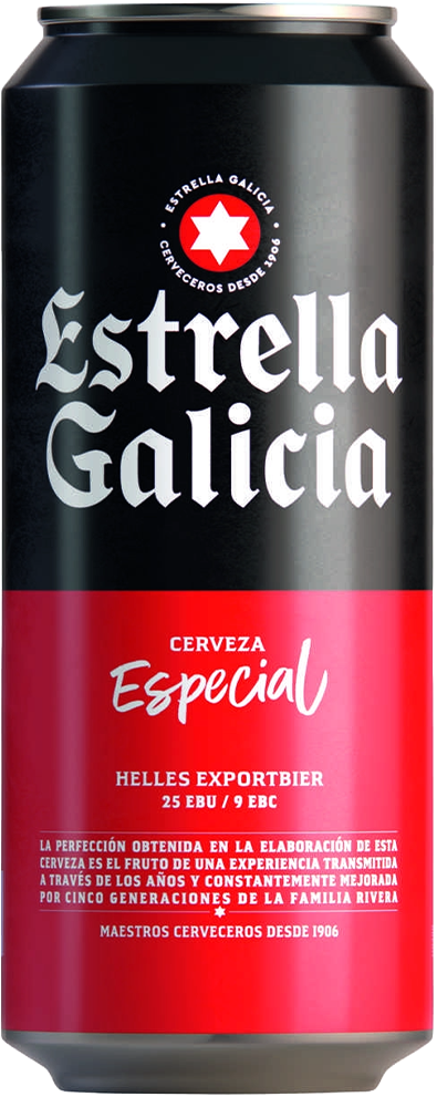 Estrella Galicia Especial 5.5% - 50 cl Dose