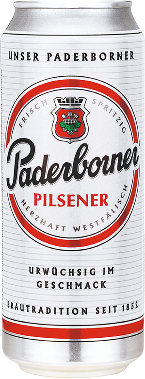 Paderborner Pilsener 4.8% - 24 x 50 cl Dose