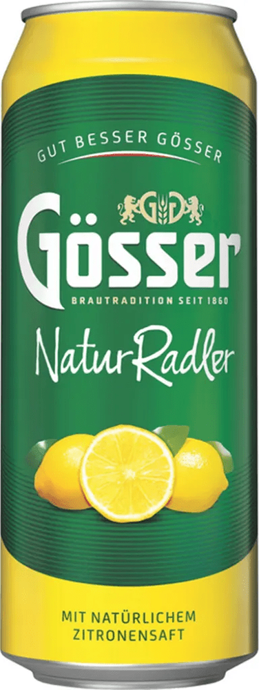Gösser Natur Radler 2% - 24 x 50 cl Dose
