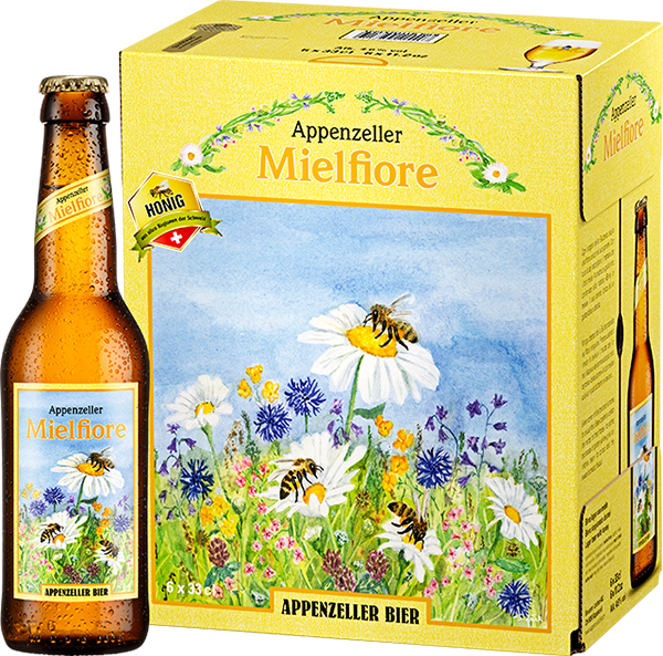 Appenzeller Honigbier Mielfiore 6er Tray