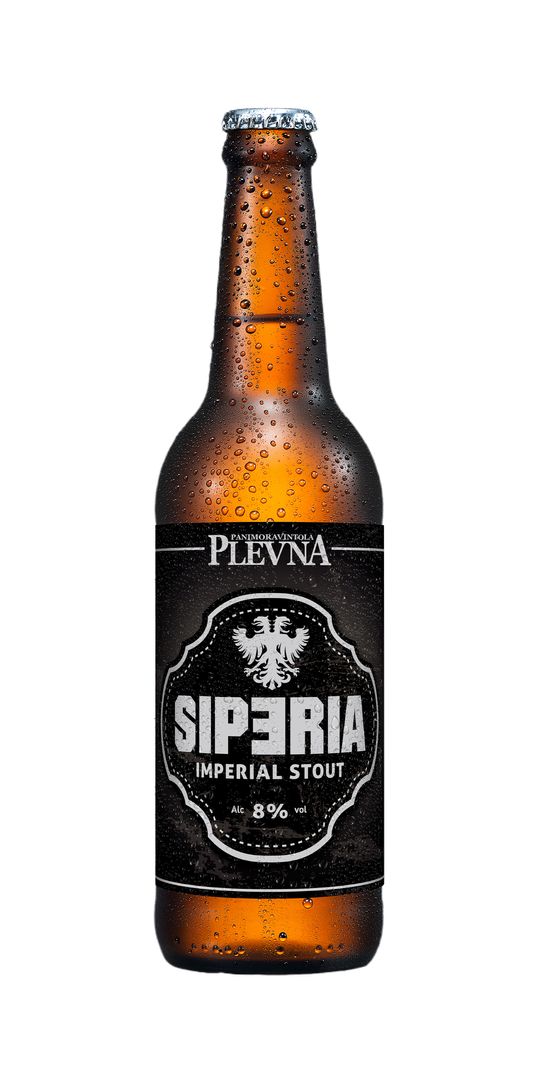 Plevna Siperia Imperial Stout 8% - 24 x 33 cl