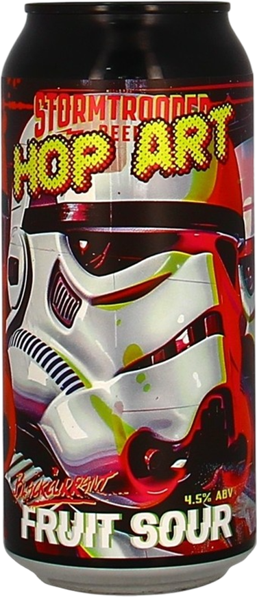 Stormtrooper Hop Art Blackcurrant Fruit Sour 4.5% - 44 cl Dose