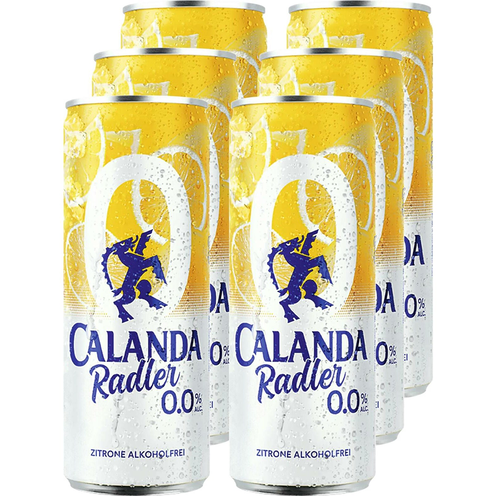 Calanda Radler Alkoholfrei 6er Tray