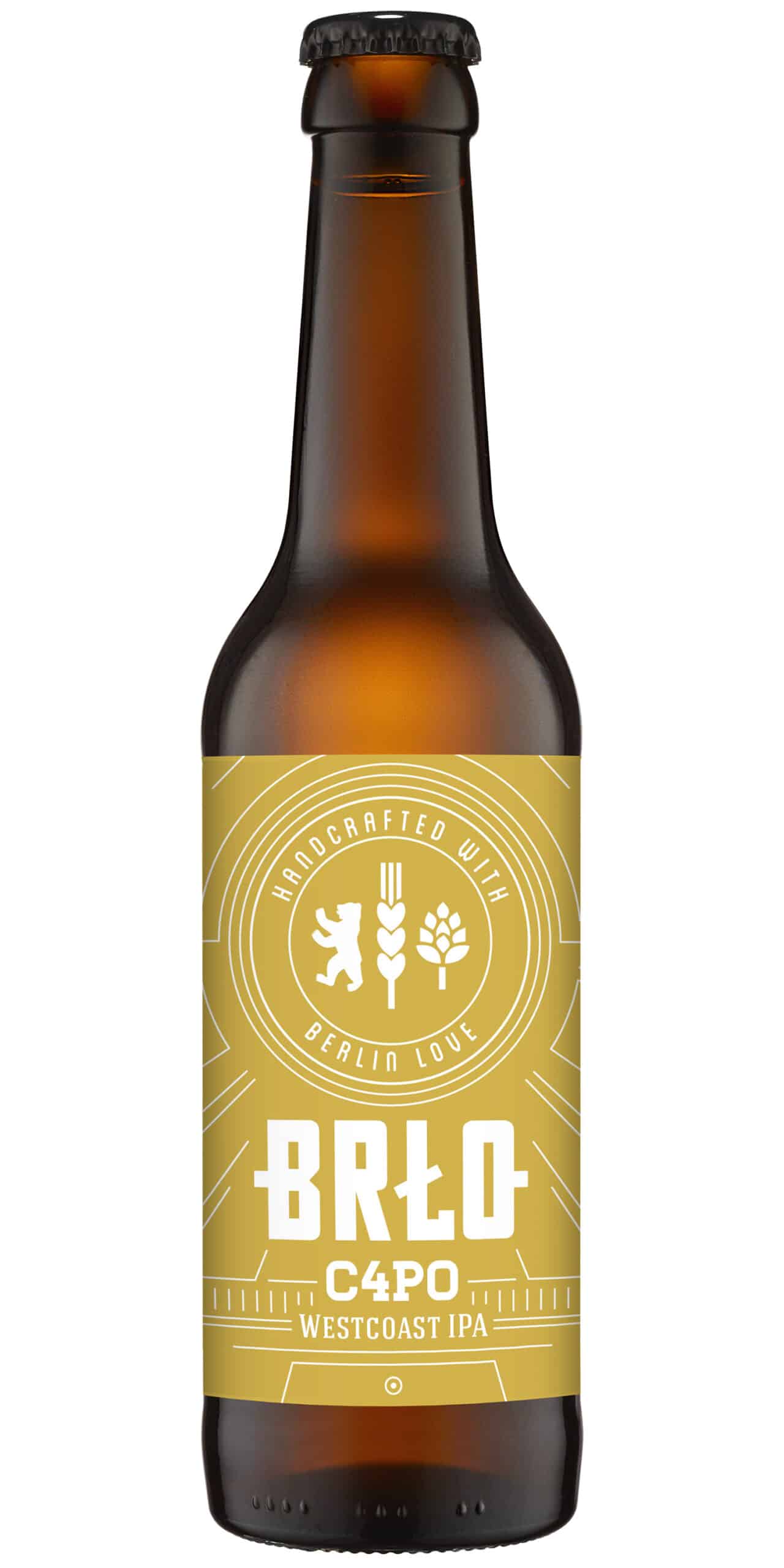 Brlo C4PO West Coast IPA 7%- 24 x 33 cl