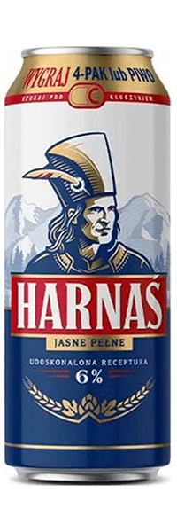 Harnas Jasne 6% - 24 x 50 cl Dose