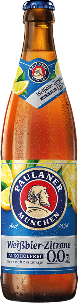 Paulaner Weissbier-Zitrone Alkoholfrei - 20 x 50 cl MW