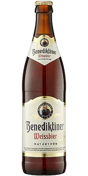 Benediktiner Weissbier Naturtrüb 5.4% - 20 x 50 cl