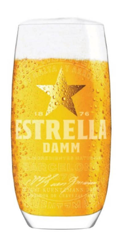 Estrella Damm Glas 6 x 33 cl