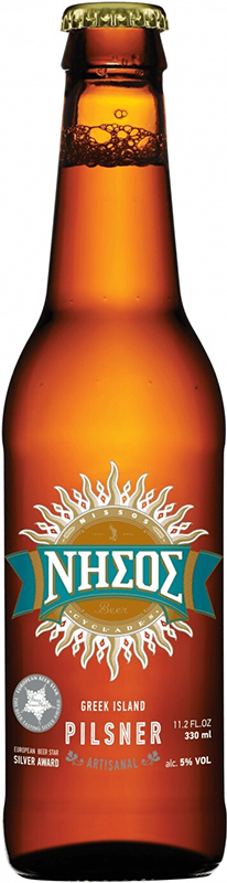 Nissos Pilsner 5% - 24 x 33 cl