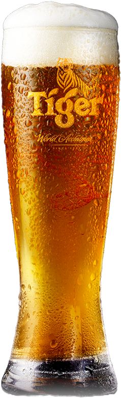 Tiger Bierglas - 6 x 30 cl
