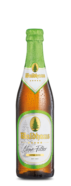 Waldhaus ohne Filter extra herb 5,6% Vol. 24 x 33 cl MW