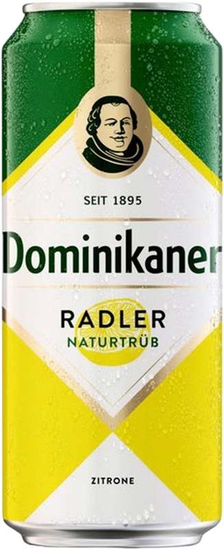 Dominikaner Radler Naturtrüb 2.5% - 24 x 50 cl Dose