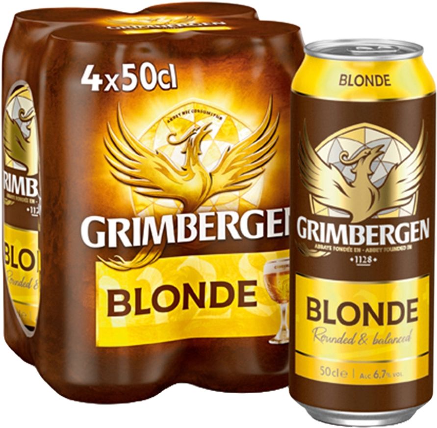 Grimbergen Blonde 4er Tray
