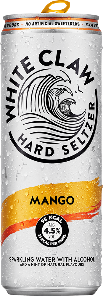 White Claw Hard Seltzer Mango 4.5% - 33 cl Dose