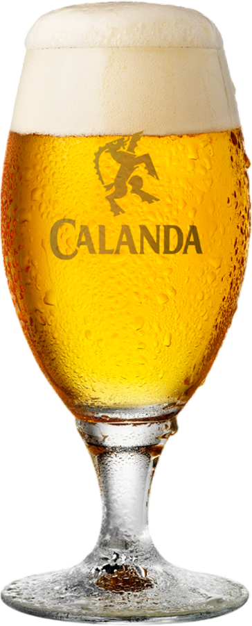 Calanda Glas Pokal - 6 x 25 cl