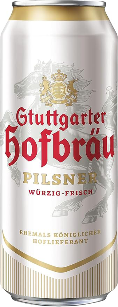 Stuttgarter Hofbräu Pilsner 4.9% - 24 x 50 cl Dose