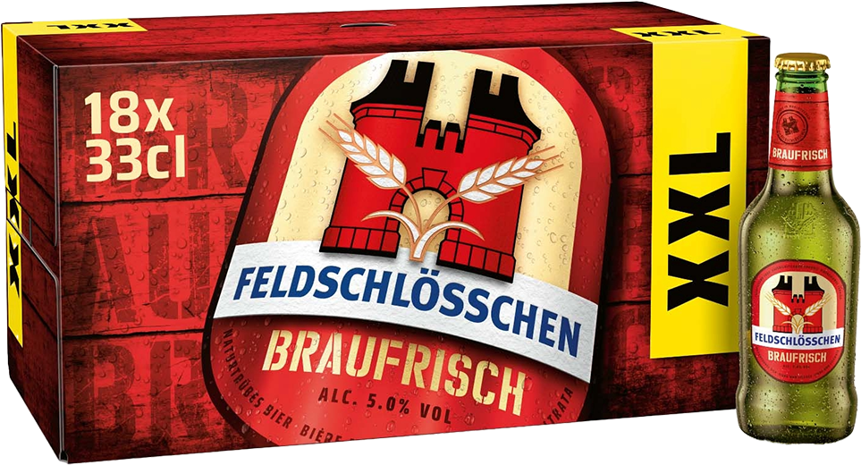 Feldschlsschen Braufrisch 18er Tray