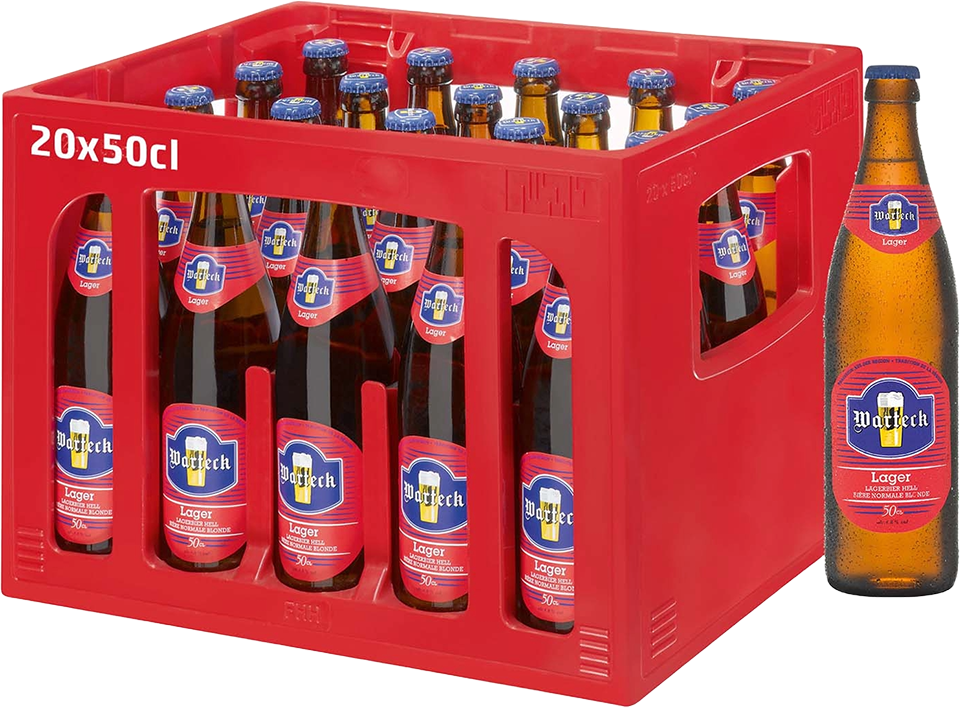 Warteck Lager 20er Harasse
