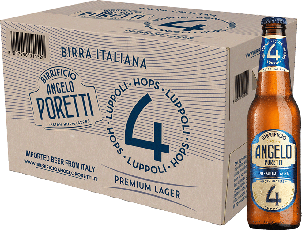 Angelo Poretti 4 Luppoli 24er Tray