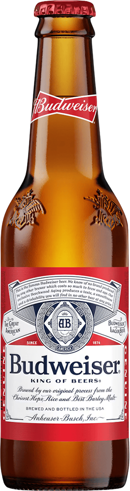 Budweiser Lager 5% - 24 x 33 cl