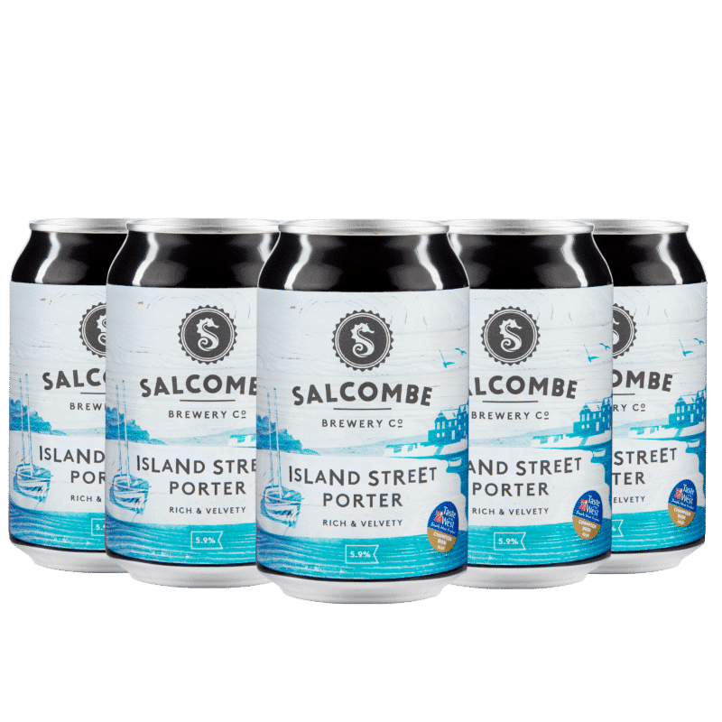 Salcombe Bier Island Street Porter 5,9% Vol. 12 x 33 cl Dose