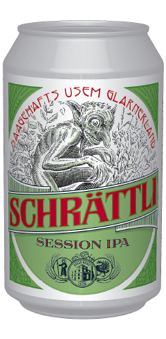 Adler Bräu Bier Schrättli 3,8% - 24 x 33 cl Dose