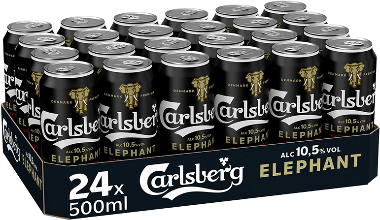 Carlsberg Elephant Extra Strong 24er Tray