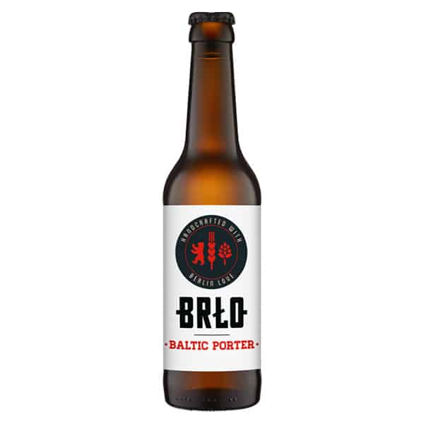 Brlo Baltic Porter Bier 7% - 24 x 33 cl