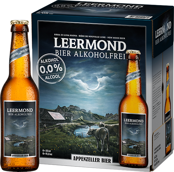 Appenzeller Leermond Alkoholfrei - 6 x 33 cl