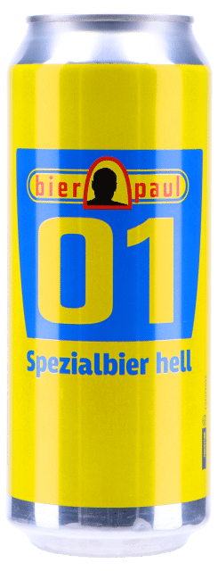 Bier Paul 01 Hell 5.2% - 24 x 50 cl Dose