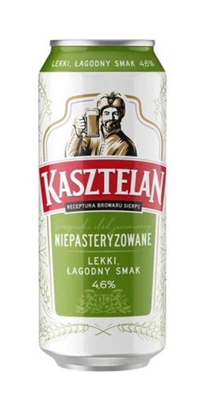 Kasztelan Pils 4,6% - 24 x 50 cl Dose