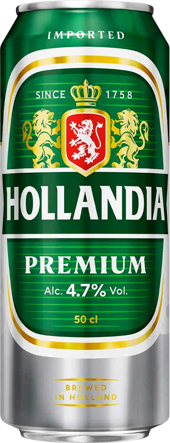 Hollandia Premium 5% - 24 50 cl Dose