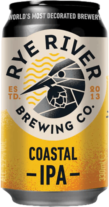 Rye River Coastal IPA 5.2% - 33 cl Dose