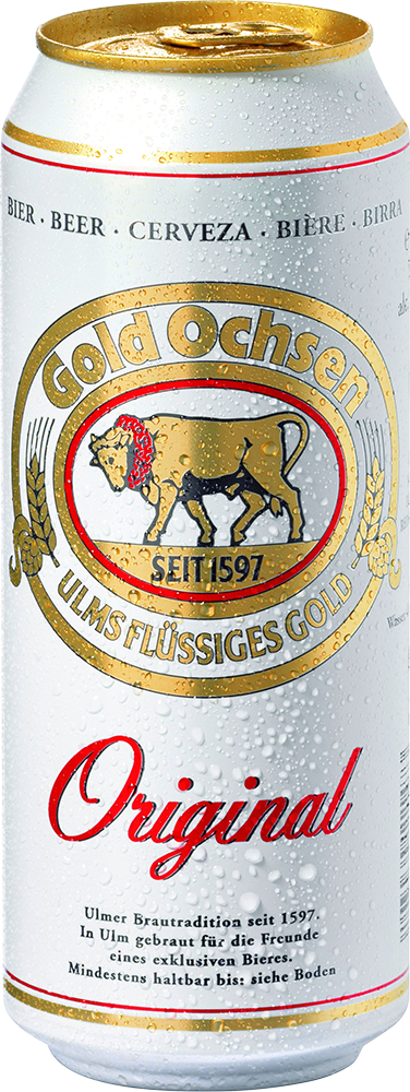 Gold Ochsen Original 5.1% - 24 x 50 cl Dose
