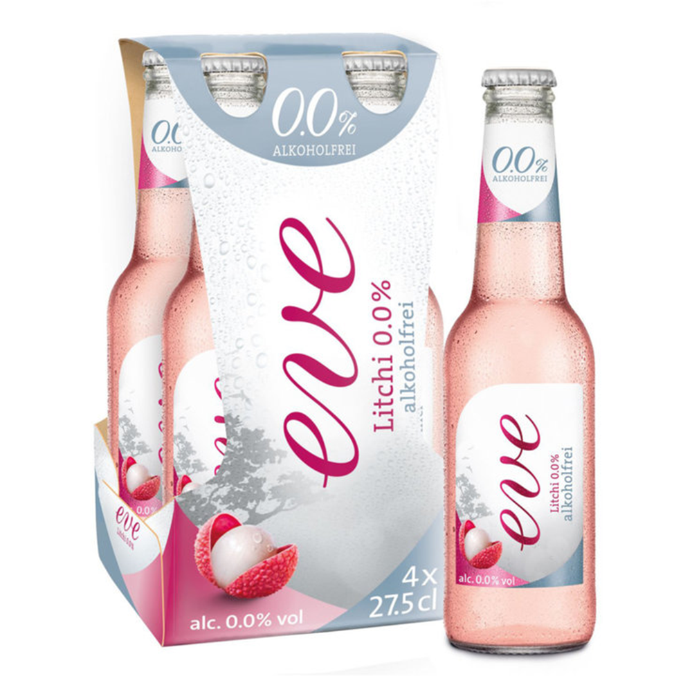 Eve Litchi Alkoholfrei 4er Tray