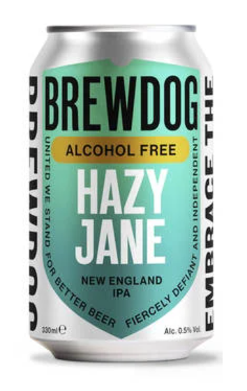 BrewDog Hazy Jane Alkoholfrei - 33 cl Dose