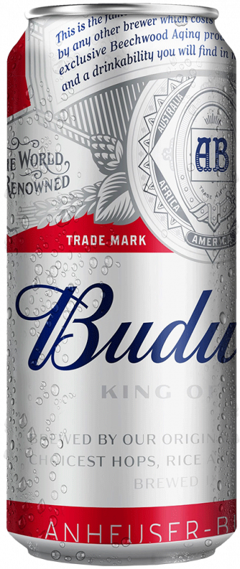 Budweiser Lager 5% - 15 x 71 cl Dose