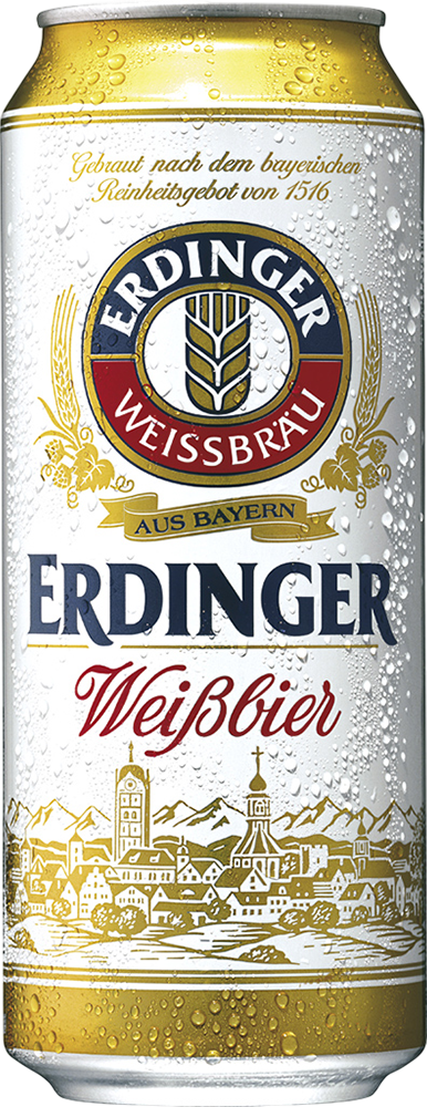 Erdinger Weissbier 5.3% - 24 x 50 cl Dose