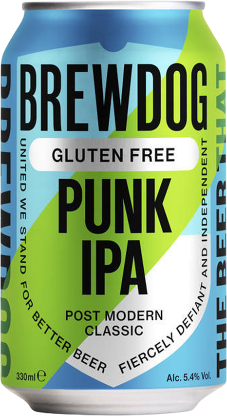 Brewdog Gluten Free Punk IPA 5.4% - 33 cl Dose