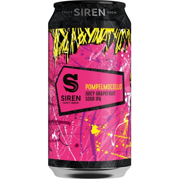 Siren Pompelmochello Sour IPA 6% - 12 x 44 cl Dose