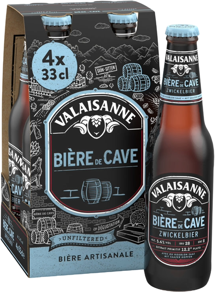 Valaisanne Zwickelbier 4 x 33 cl
