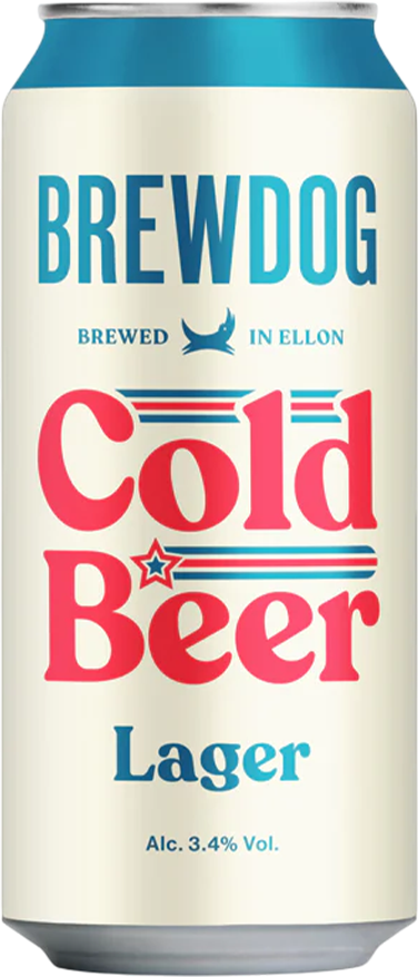 Brewdog Cold Beer Gluten Free 3.4% - 44 cl Dose