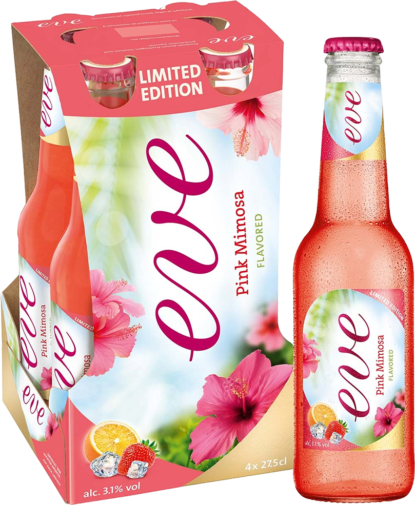 Eve Pink Mimosa 4er Tray