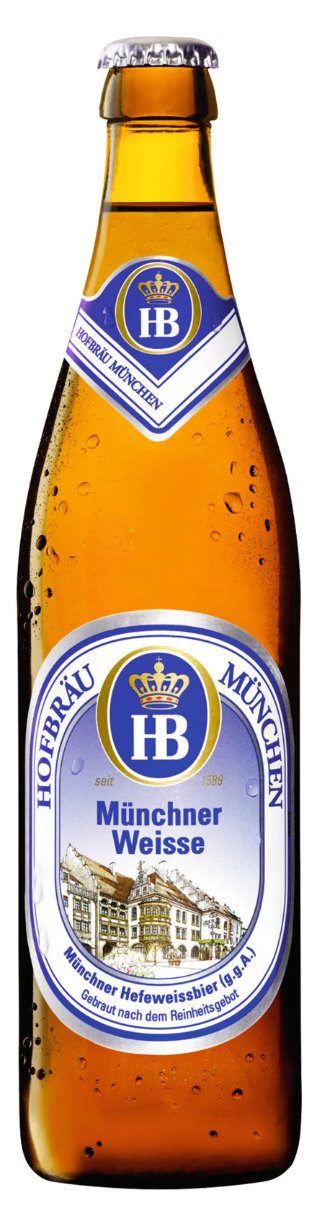 Hofbräu Münchner Weisse 5.1% - 20 x 50 cl MW