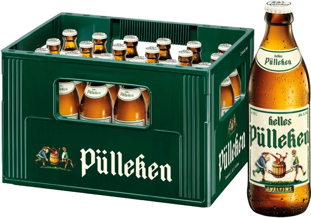 Veltins Helles Plleken Harasse