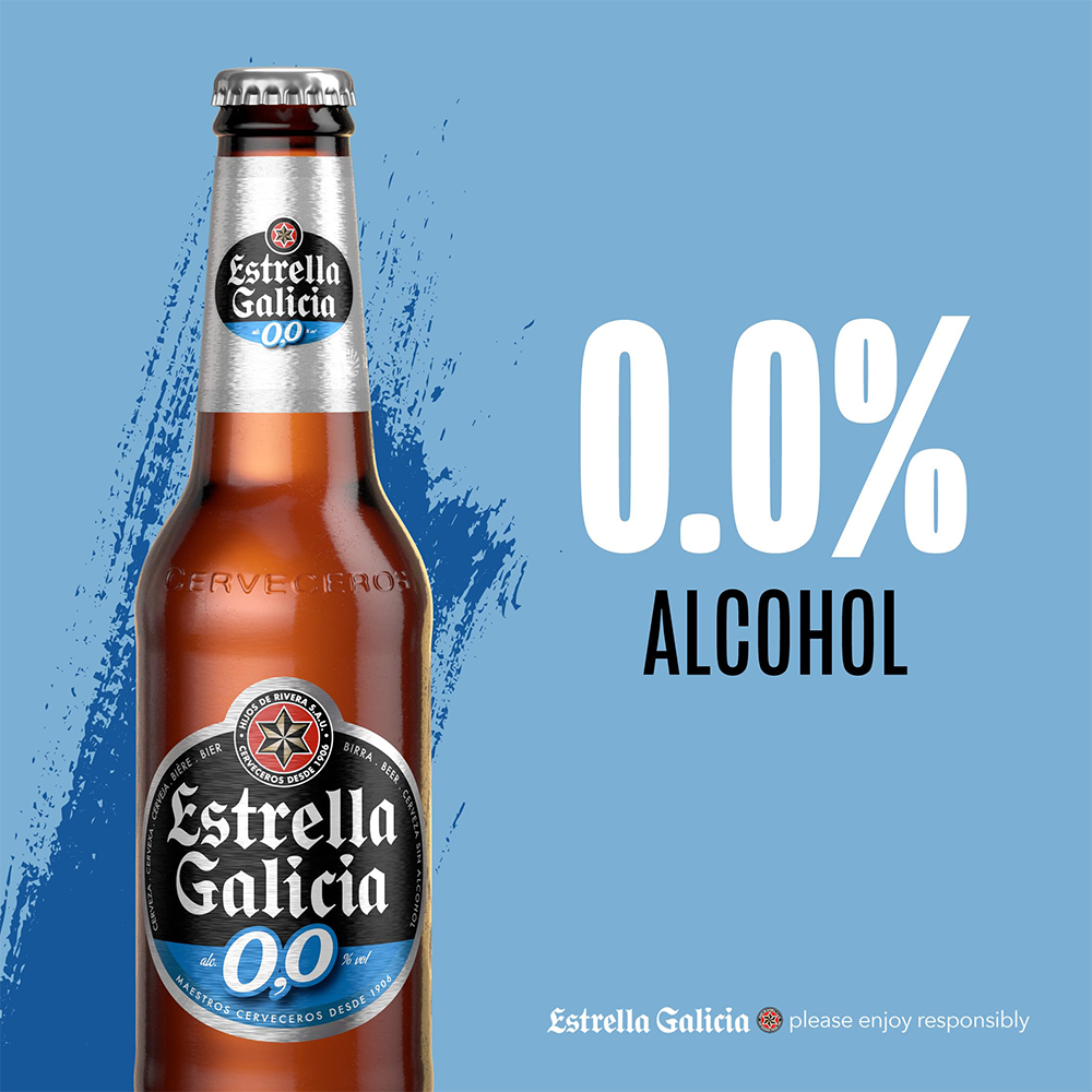 Estrella Galicia Alkoholfrei Banner