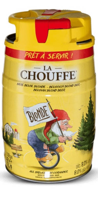 La Chouffe Blonde 8% Vol. - 5 Liter Partyfass