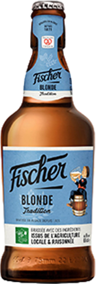 Fischer Tradition Blonde 6% - 20 x 66 cl