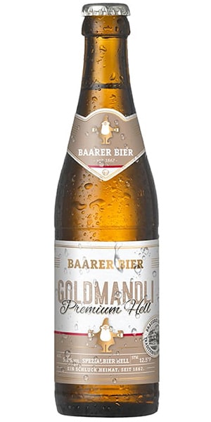 Baarer Goldmandli Premium Hell 5.2% - 33 cl
